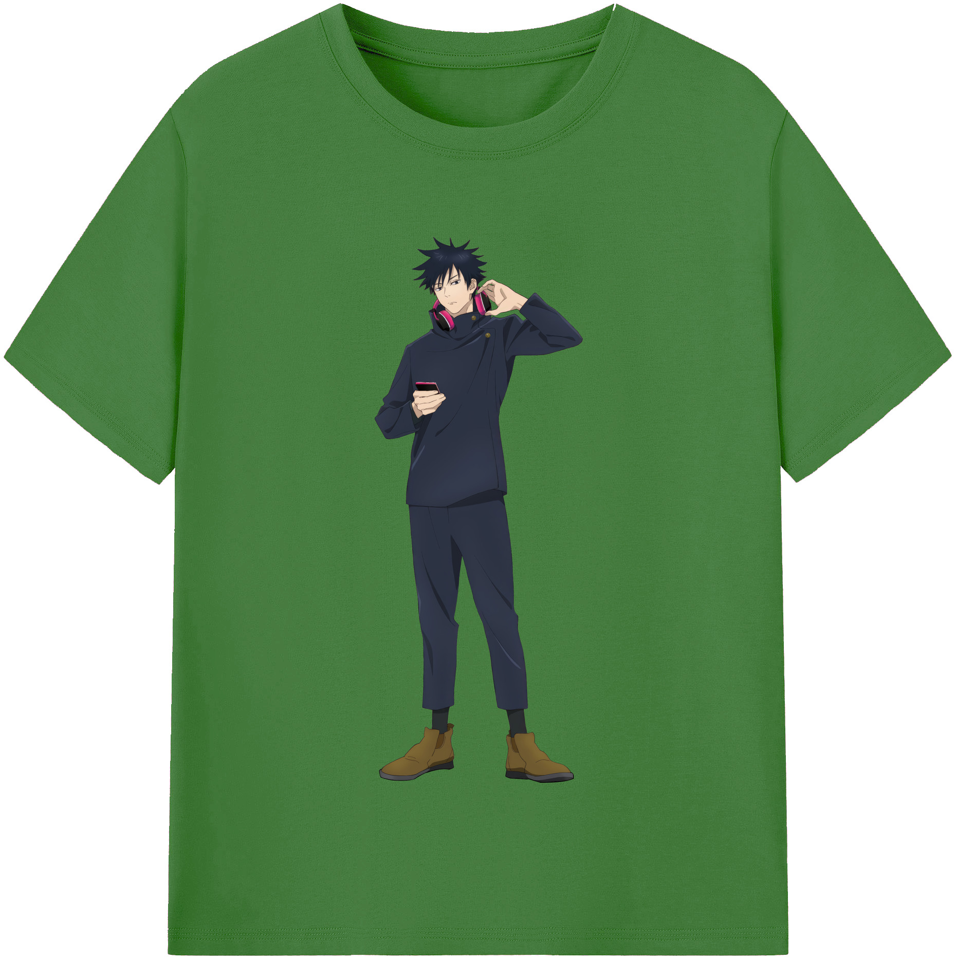（画像用） 呪術廻戦 Jujutsu Kaisen レディースカジュアルプリントTシャツ（綿100％）